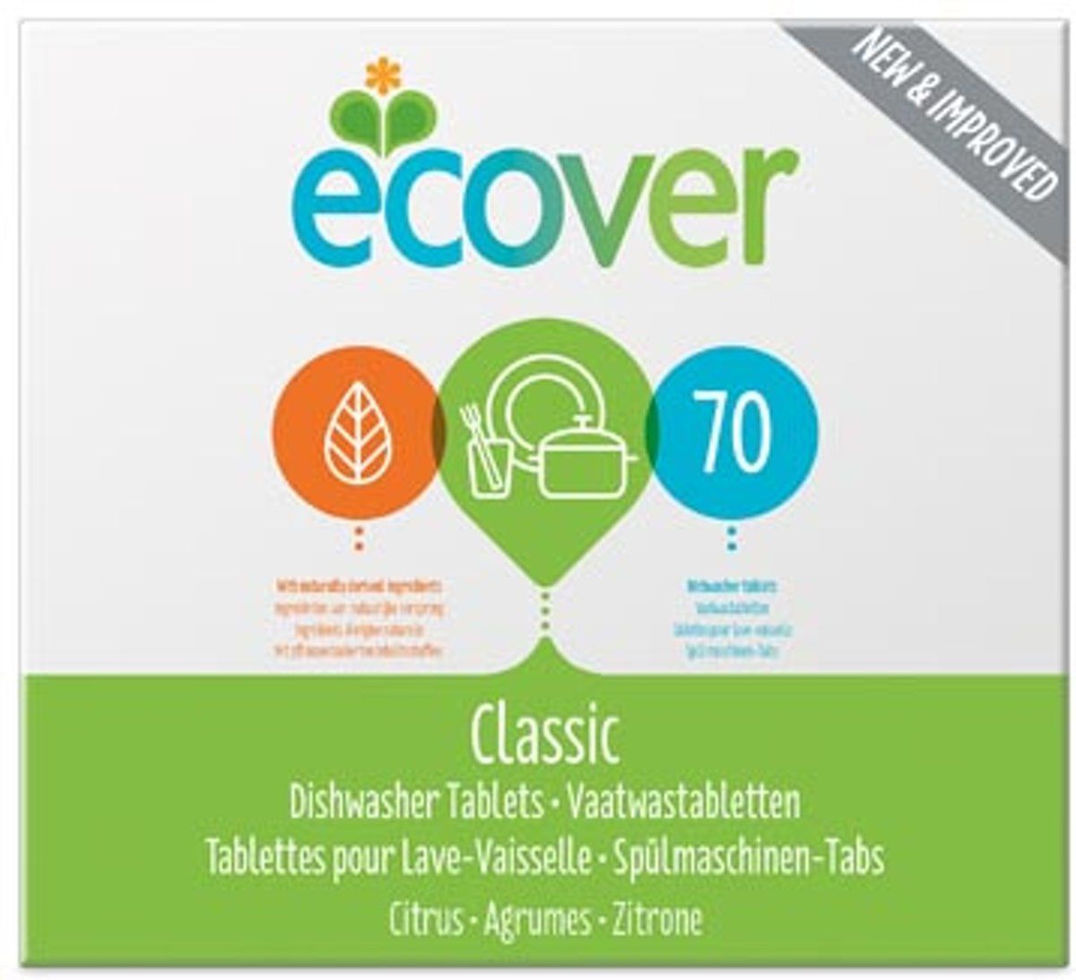 Ecover Vaatwastabletten - 70 stuks