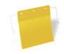 Durable 175204 etikethouder A5 geel 50 stuks