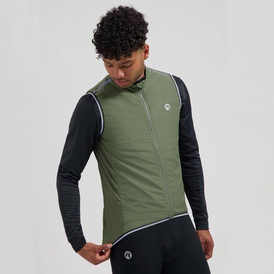 Rogelli Core Mouwloos Fietsvest Heren - Legergroen - 6XL