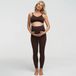 cfab Naadloze zwangerschapslegging met hoge taille - Bruin - M