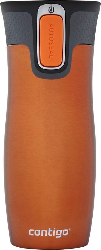 Contigo West Loop Autoseal Thermosbeker - 470ml - Tangerine
