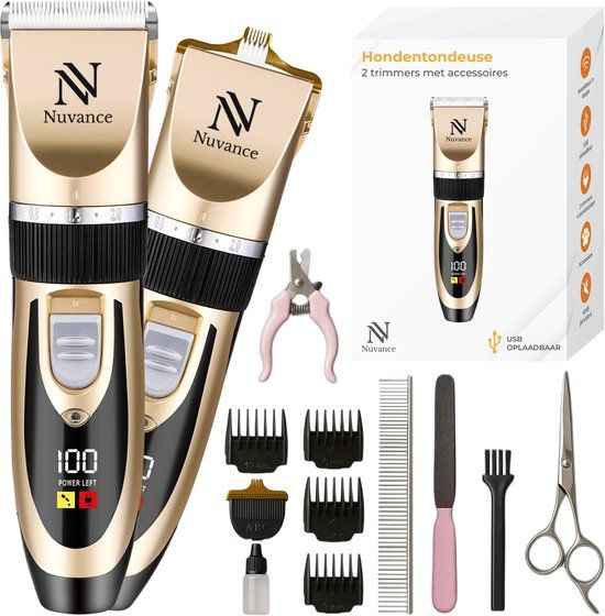 Nuvance Hondentondeuse - Goud