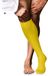 FALKE No. 10 Pure Fil d´Écosse kniekousen heren geel - maat 41-42