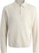 JACK&JONES JPRBLAMILANO STITCH KNIT ZIP POLO SN Heren Polo XL Cloud Dancer