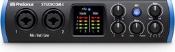 PreSonus Studio 24c USB-C Interface - Zwart/Blauw
