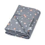 Julius Zöllner Jersey deken Gr. 70/100 | Made in Germany | 100% katoen-jersey | Oeko-Tex® Standard 100 | Shiny Stars