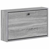 vidaXL Wandgemonteerde Schoenenkast BREDA 71 x 17 x 43 cm Bewerkt hout