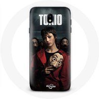 Maniacase Etui voor Samsung Galaxy J7 2017 La Casa De Papel Tokio Masker