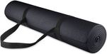 Ibenzoa® BalanceFrom GoYoga Tapis de yoga - Noir - Avec sangle de transport