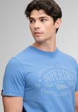Superdry Lo-fi Dockside T-shirt Heren Blauw S