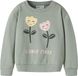 NAME IT NMFVASACHA LS NREG SWEAT UNB Meisjes Sweater Groen 98