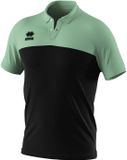 Errea Polo Bob Mc Ad - Zwart - L - Korte mouw - Polyester - Unisex - Volwassen