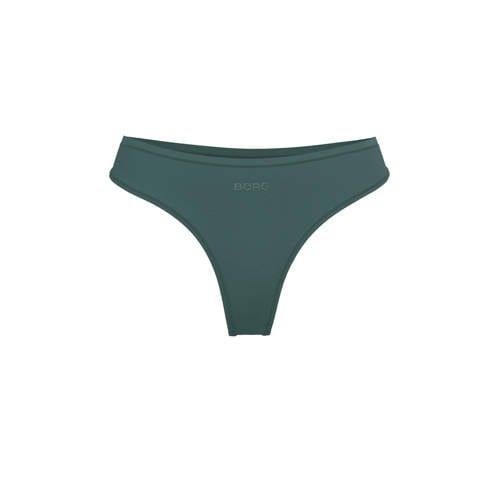 Björn Borg Soft Touch Thongs 1-pack Groen, XL