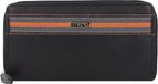mano Don Leonardo Portemonnee RFID Leer 18 cm - Dames - Horizontaal - zwart