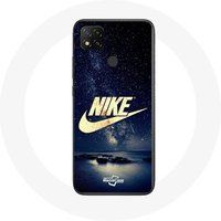Nike Etui voor Xiaomi Redmi 9C Gold Starry Night Maniacase