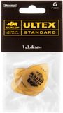 421P1.14 Jim Dunlop Ultex 1.14 Plectrum 6-Pack