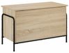 Sonoma Eiken boîte de rangement 80 x 40 x 49,5 cm bois traité
