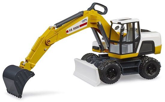 Bruder Graafmachine - Geel - 1:16 Schaal