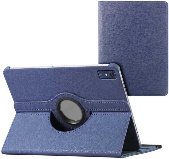 imoshion 360° draaibare Bookcase Lenovo Tab P12 - Donkerblauw