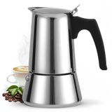 Cafetière Mokkakanne cafetière - Cafetière - 300 ml, 6 tasses - Acier inoxydable - Cafetière filtre pour la cuisine