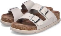 Rieker V3190-40 pantoufles pour femmes avec semelle intérieure, femmes, cuir, gris