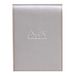 Rhodia 128201C - Etui met Notitieblok + Geniet Notitieblok N°12 Zilver