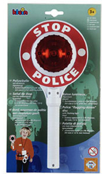 Klein Police "flagging-down" disc with flashing light