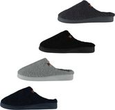 Apollo - Pantoffels - Sloffen - Teddy Wol - Antraciet - 41/42