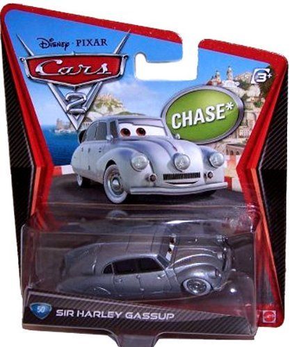 Disney Pixar Cars 2 Sir Harley Gassup #50 Diecast Car - Chase Edition