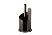 Echtwerk Keukenrolhouder van roestvrij staal, Black Edition, 15,5 x 33 cm, zwart