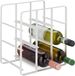 Merkloos / Sans marque Relaxdays Wijnrek - 2 stuks - 27,5x30x20 cm - wit