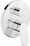 Duravit Wave Inbouwkraan, voor 2 functies, chroom WA4210012010