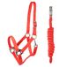 PFIFF 102931 Halster en breiset, kunststof halster geleidebrei, rood Cob
