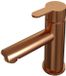 Brauer Copper Edition Lage Opbouw Wastafelmengkraan Model D Koper Geborsteld PVD