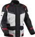 DIFI Horizon Aerotex veste de moto imperméable en textile - Gris/noir/rouge - L