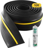 Vevor Garagedeurdrempelafdichtingsstrip 3,05 M Waterdicht Zwart PVC