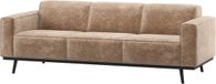 WOOOD Statement 3-Zits Bank 230 cm - Chenille - Velvet Taupe