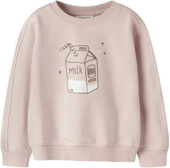 NAME IT Meisjes Sweaters - Katoen/Elastaan - Maat 92 - Lotus