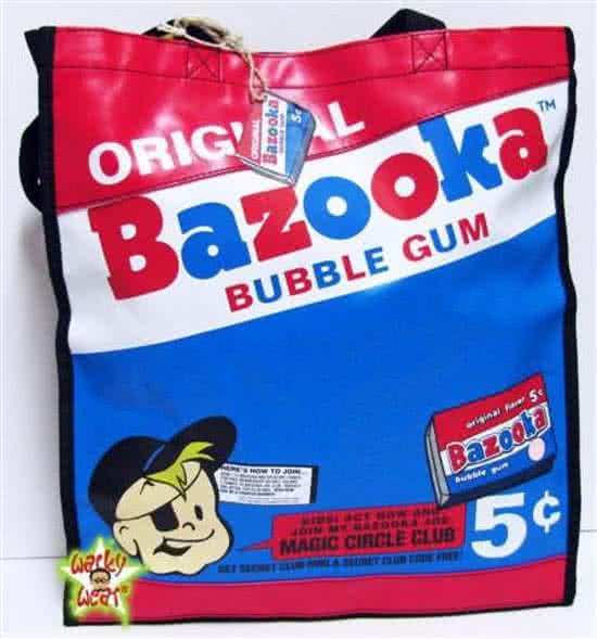 Vadobag BAZOOKA JOE Shopper Schoudertas Vintage Jaren 50 Retro Chewing Gum Ad