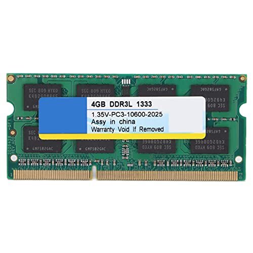 ciciglow DDR3L RAM, Xiede DDR3L RAM 4GB/8GB 1333Mhz/1600Mhz Draagbare Laptop RAM Warmteafvoer Laptopgeheugen(1333Mhz 4GB)