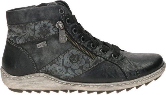 Remonte Dorndorf Veterboots Dames Zwart Maat 36 - Herfst/Winter