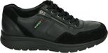 Mephisto Sano AMORY Cuir Daim Noir Hommes Baskets Taille 46.5