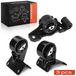 StarTech Jeep Motorlager en transmissielager - set van 2 motorlagers en 1 transmissielager - voor de vooras, links en rechts - geschikt voor Jeep Grand Cherokee I ZG ZJ 4.0L