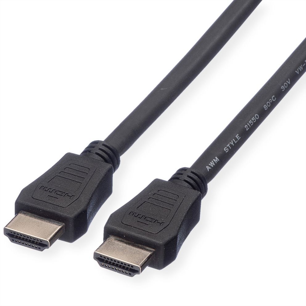 Value HDMI High Speed Cable met Ethernet - 7,5m - Zwart