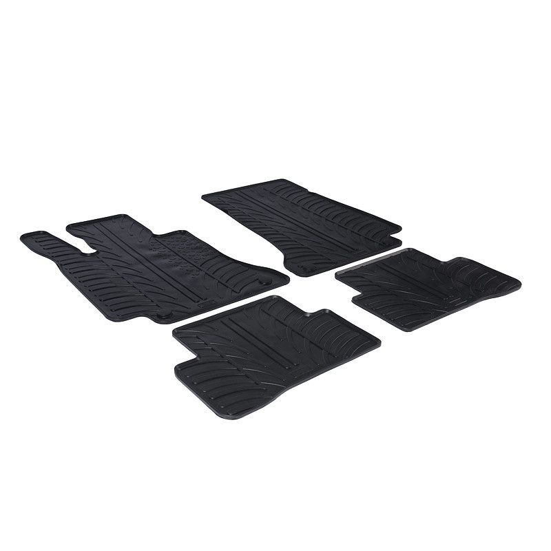 Gledring Rubbermatten passend voor Mercedes C-Klasse W205 2014-
