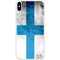 Apple iPhone XS Drapeau marseille Verstevigd hoesje met sublimatie bedrukking