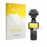 upscreen - Screenprotector voor DJI Osmo Pocket 4P - Folie Beschermfolie anti glare matte