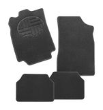 CarFashion 282668 Jamarina AL1 textiel auto deurmat zwart