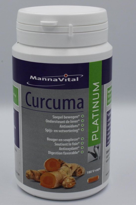 Mannavital Curcuma platinum (180VC)