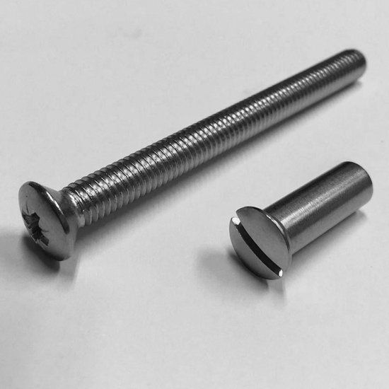 AMI Patentbout Compleet M6x75mm Schroef+ Huls RVS (10st)